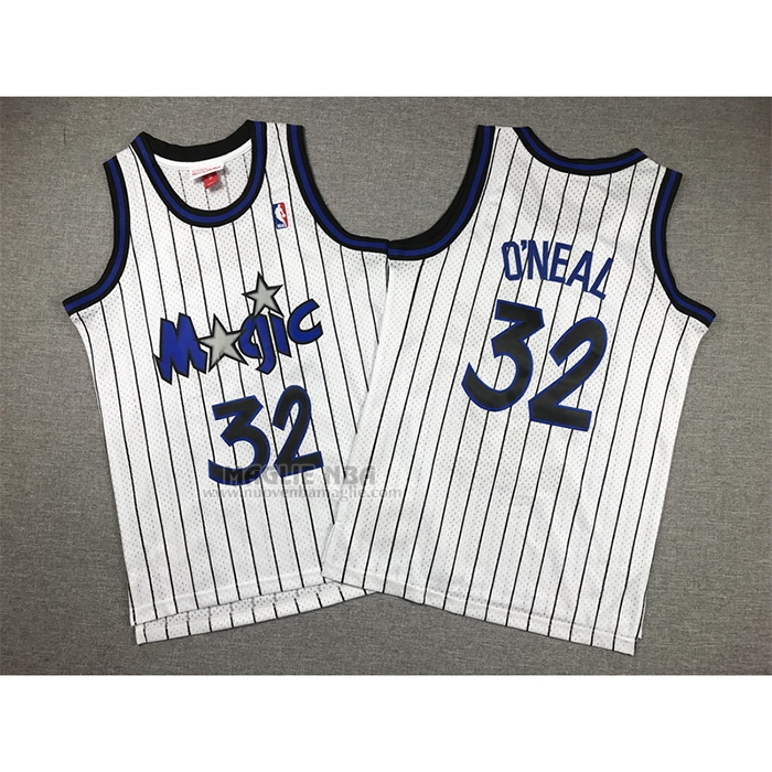 Maglia
 NO 32 Bambino
 Orlando Magic Mitchell & Ness 1993-94 Bianco
 Shaquille O'Neal